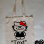 Geeky Hello Kitty Custom Tote Bag