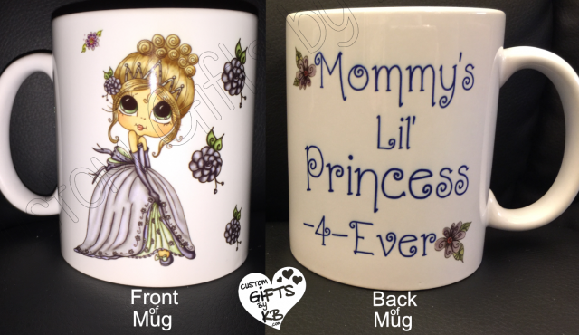 Mommys little princess mug - Image 3