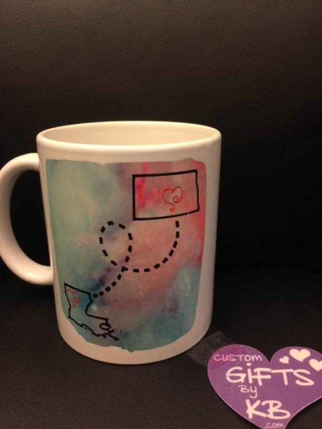 Best Friends forever mug with Water color - Image 3