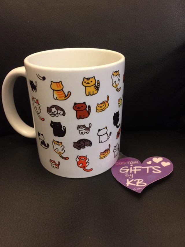 Cat Mug filled with kittens - Image 4