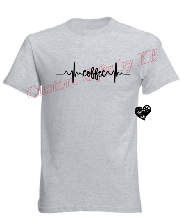 Coffee Heartbeat Shirt - Image 4