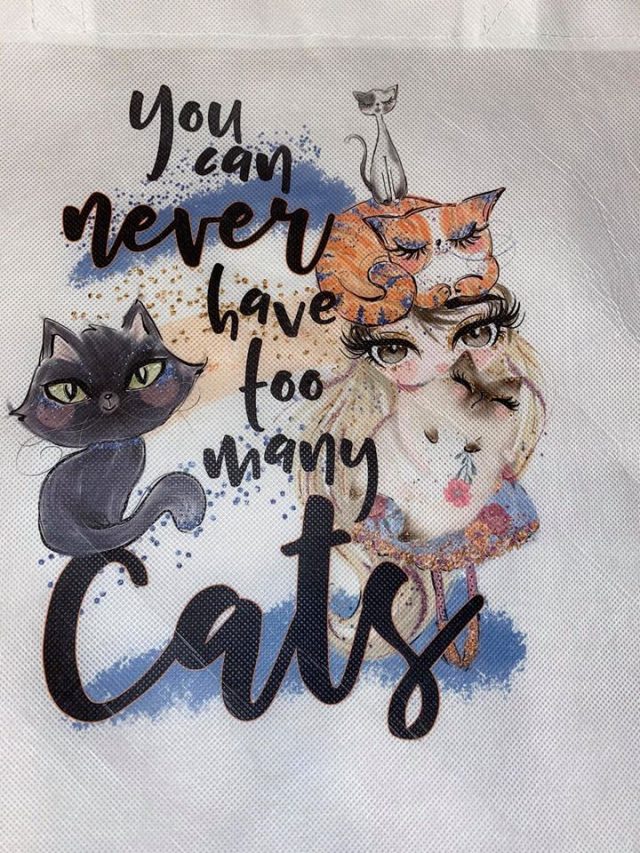 You can Never have too many Cats Tote Bag - Image 6