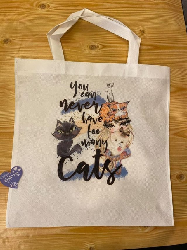 You can Never have too many Cats Tote Bag - Image 8