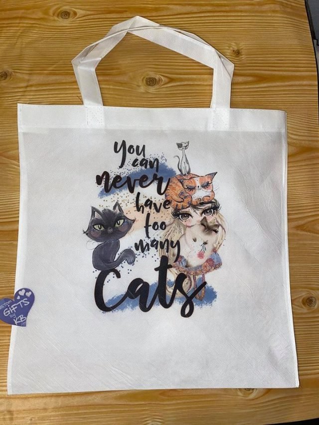 You can Never have too many Cats Tote Bag - Image 7