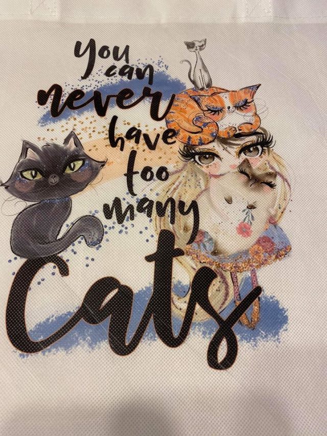 You can Never have too many Cats Tote Bag - Image 5