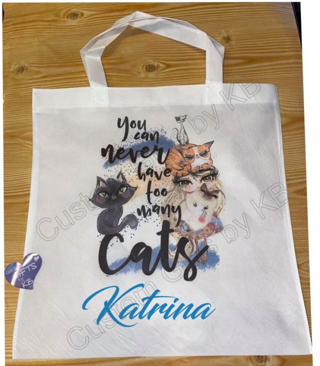 You can Never have too many Cats Tote Bag - Image 2