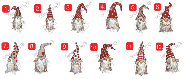 Troll Gnome Stickers or Water Slide - Image 2