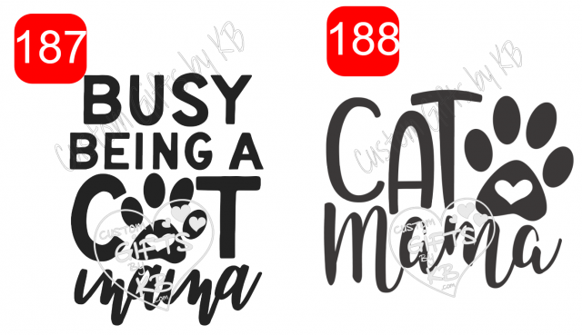 Cute Cat Quotes Water Slides or Stickers - Image 5