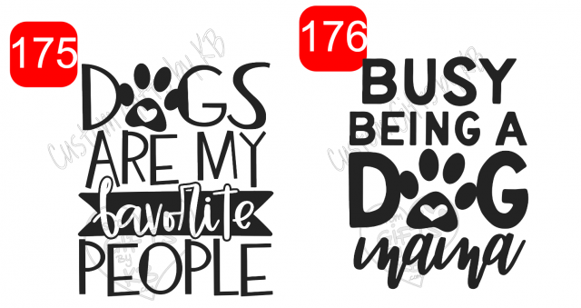 Cute Dog Quotes Waterslide or Sticker - Image 5